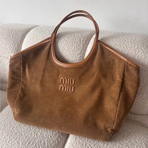 Miu Miu Ivy Corduroy Bag Ordered